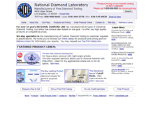 Tablet Screenshot of diamondtooling.com